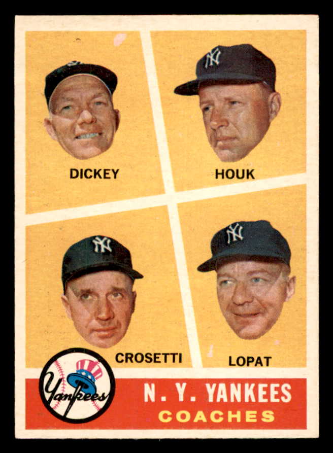 1960 Topps Baseball #465 Bill Dickey Yankees EX-MT 552454