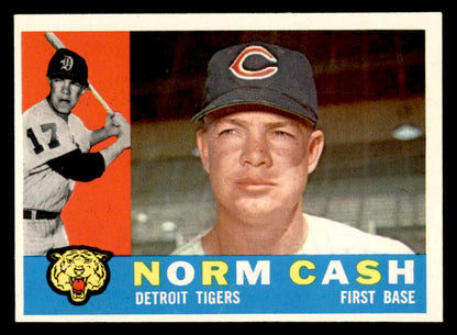 1960 Topps Baseball #488 Norm Cash Tigers EX-MT 552458