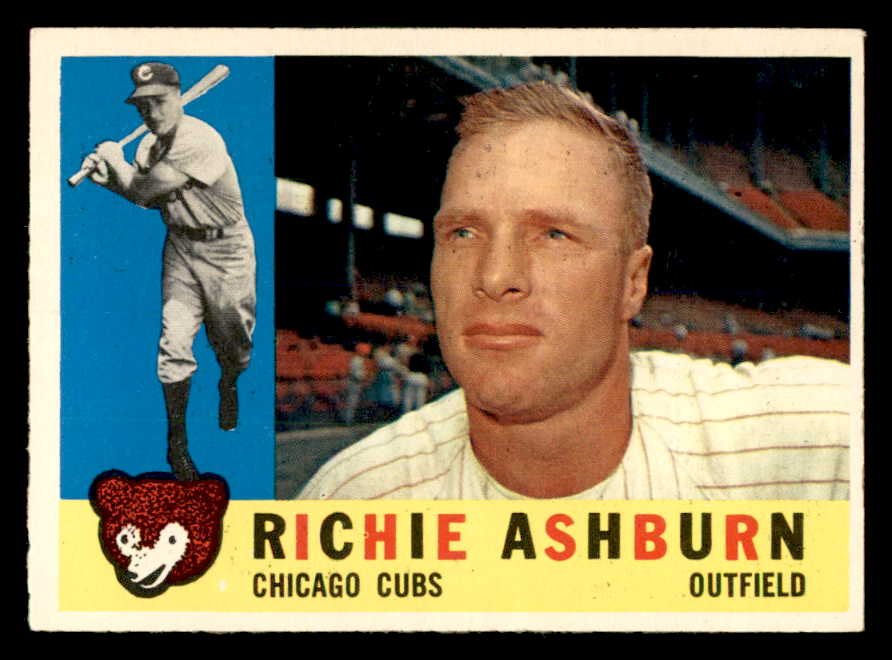 1960 Topps Baseball #305 Richie Ashburn Cubs EX-MT 552461