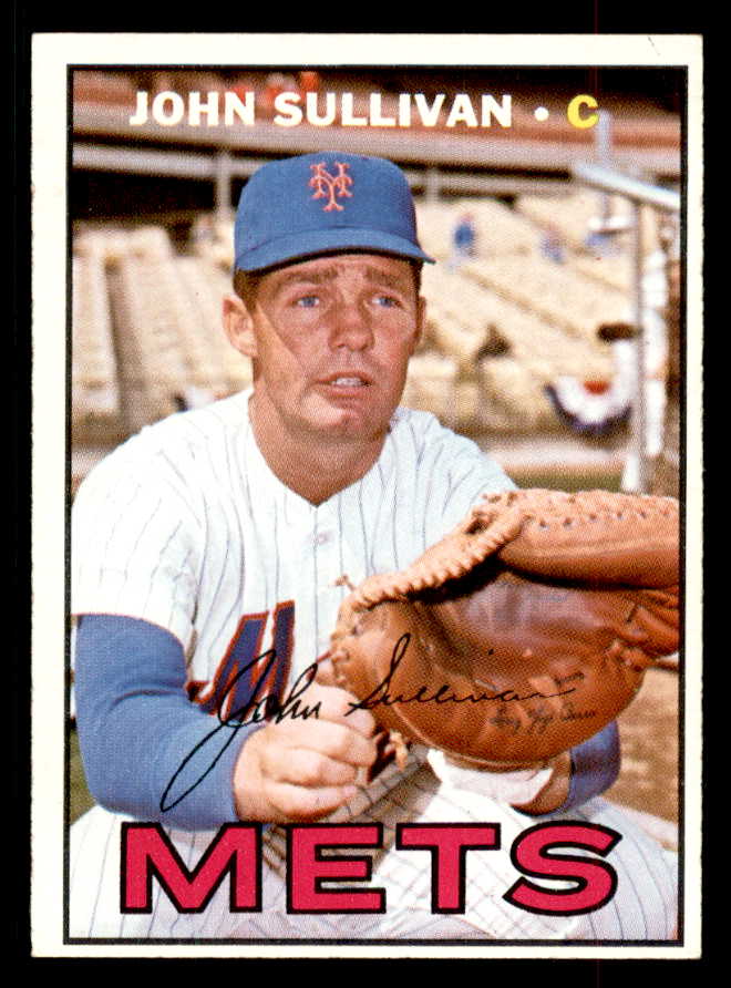 1967 Topps Baseball #568 John Sullivan Mets EX-MT 552484