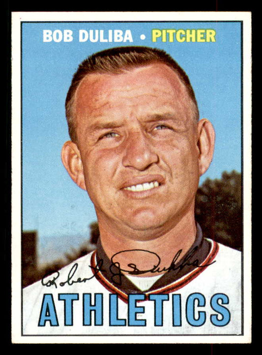 1967 Topps Baseball #599 Bob Duliba A's NR-MT 552499