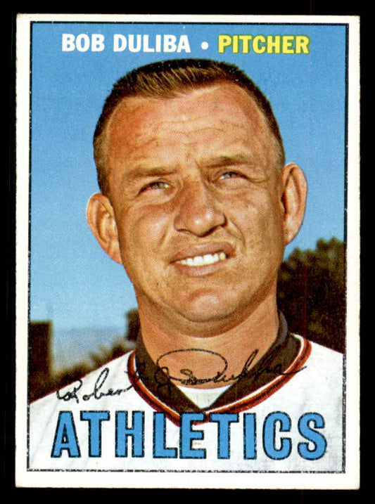 1967 Topps Baseball #599 Bob Duliba A's EX-MT 552500