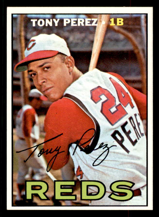 1967 Topps Baseball #476 Tony Perez Reds NR-MT 552539
