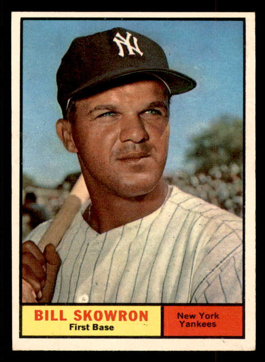1961 Topps Baseball #371 Bill Skowron Yankees NR-MT 552546