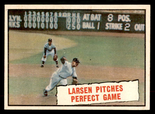 1961 Topps Baseball #402 Don Larsen IA Yankees NR-MT 552553