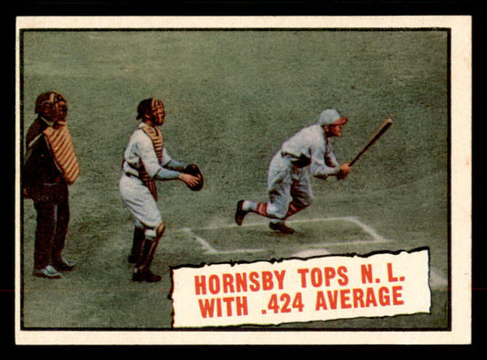 1961 Topps Baseball #404 Rogers Hornsby Cardinals EX-MT 552555