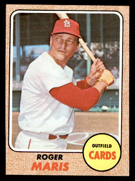 1968 Topps Baseball #330 Roger Maris Cardinals NR-MT 552581
