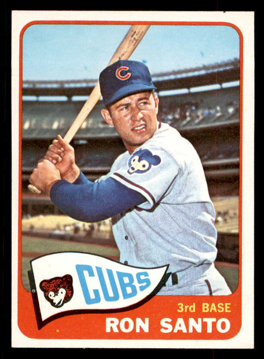1965 Topps Baseball #110 Ron Santo Cubs NR-MT 552586
