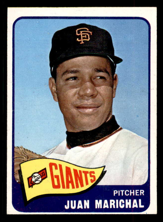 1965 Topps Baseball #050 Juan Marichal Giants EX-MT 552587