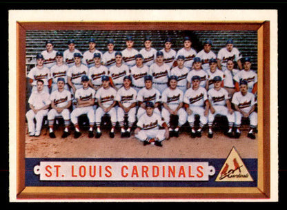 1957 Topps Baseball #243 St. Louis Cardinals Team EX-MT 552592