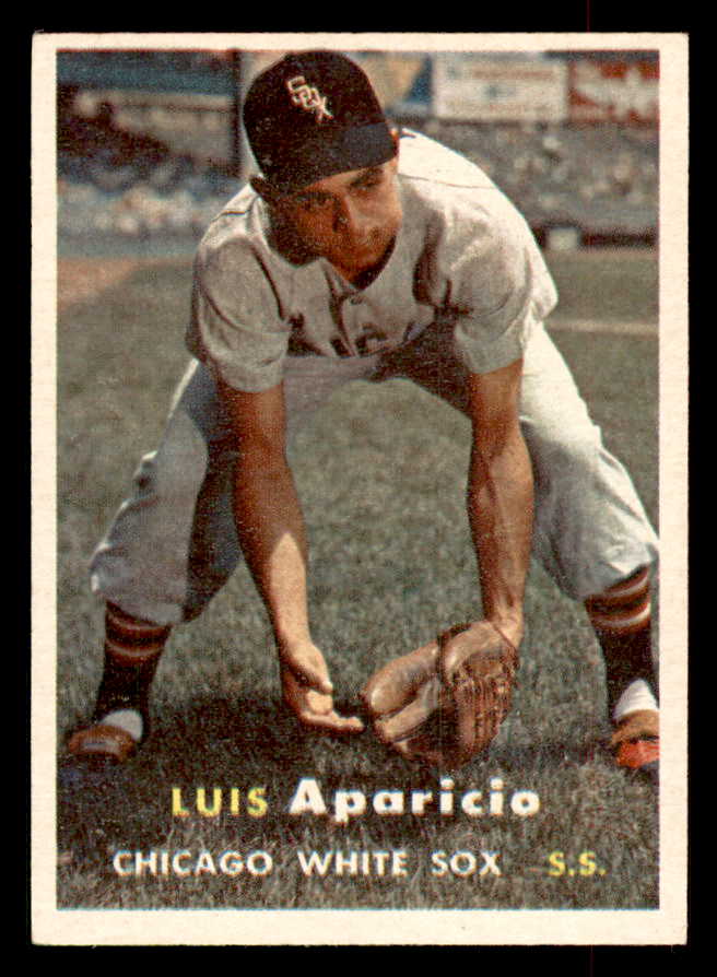 1957 Topps Baseball #007 Luis Aparicio White Sox EX-MT 552627