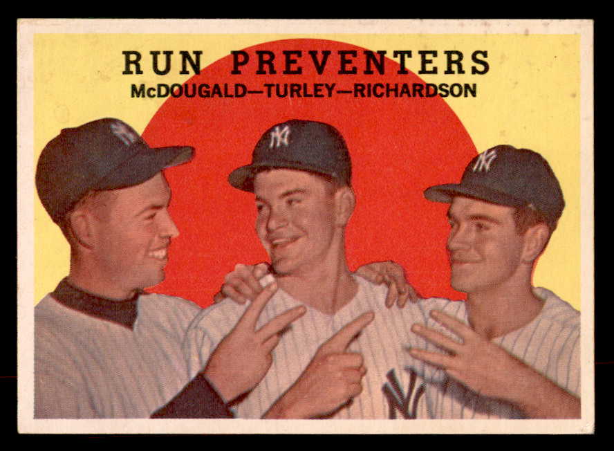 1959 Topps Baseball #237 Bobby Richardson Gil McDougald VG-EX 552657