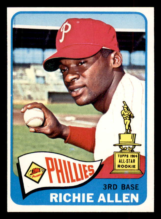 1965 Topps Baseball #460 Richie Allen Phillies NR-MT 552681