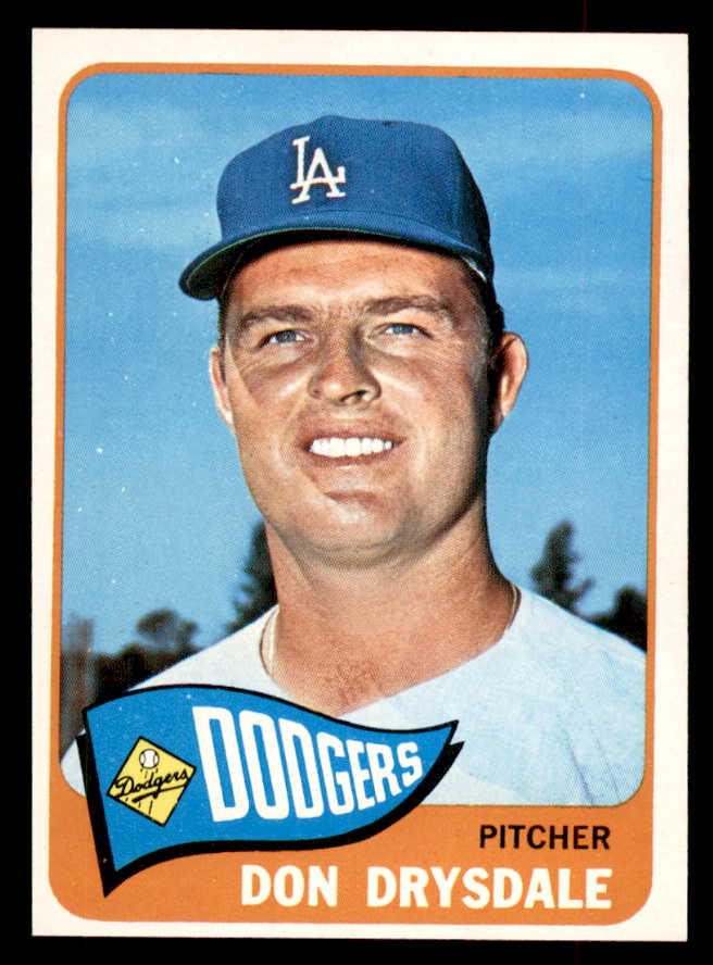 1965 Topps Baseball #260 Don Drysdale Dodgers NR-MT 552699