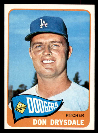 1965 Topps Baseball #260 Don Drysdale Dodgers NR-MT 552699