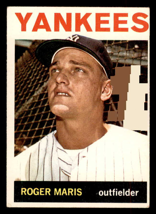 1964 Topps Baseball #225 Roger Maris Yankees EX 552712