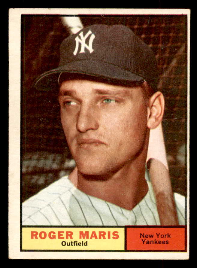 1961 Topps Baseball #002 Roger Maris Yankees EX 552727