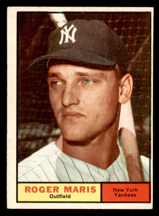 1961 Topps Baseball #002 Roger Maris Yankees EX 552727