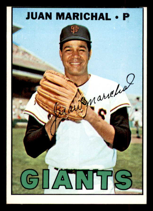 1967 Topps Baseball #500 Juan Marichal Giants EX+/EX-MT 552753