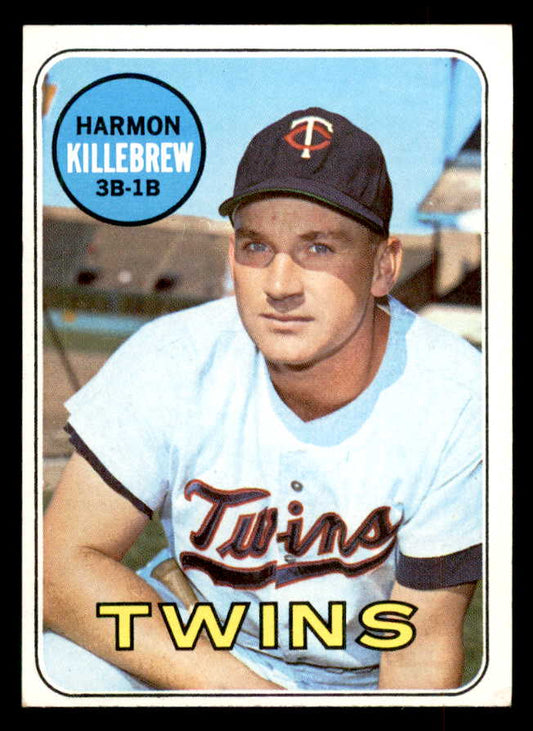 1969 Topps Baseball #375 Harmon Killebrew Twins NR-MT 552772