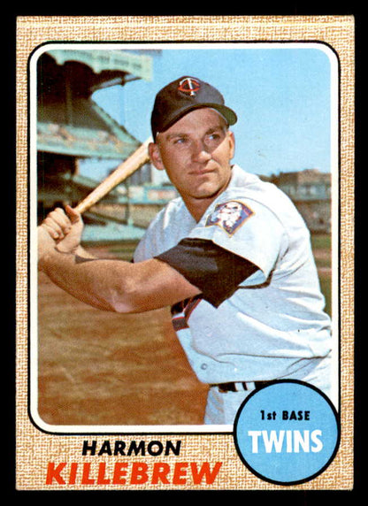 1968 Topps Baseball #220 Harmon Killebrew Twins EX-MT 552774