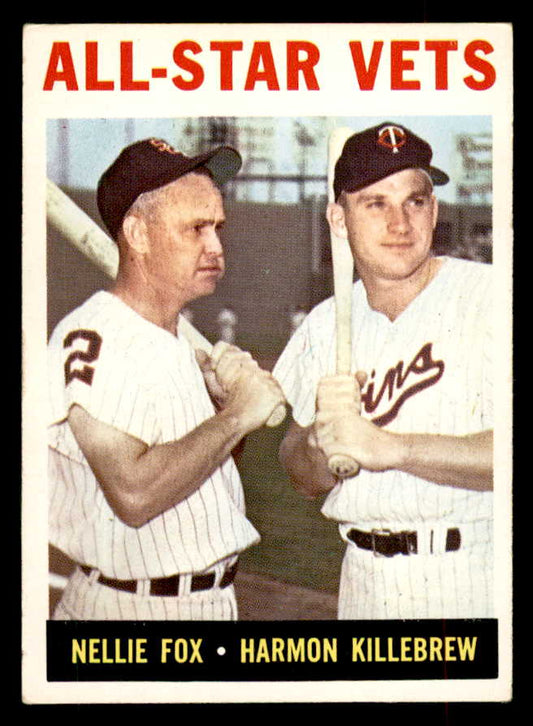1964 Topps Baseball #081 Harmon Killebrew Nellie Fox EX+/EX-MT 552777