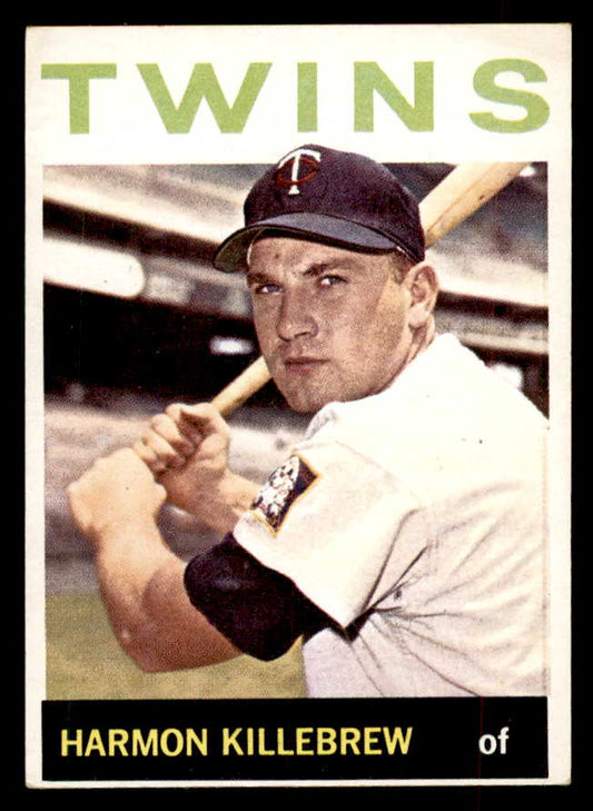 1964 Topps Baseball #177 Harmon Killebrew Twins EX+/EX-MT 552779