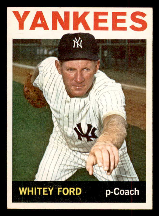 1964 Topps Baseball #380 Whitey Ford Yankees EX-MT 552795