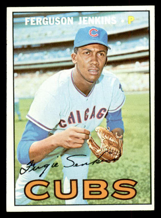 1967 Topps Baseball #333 Fergie Jenkins Cubs NR-MT 552802