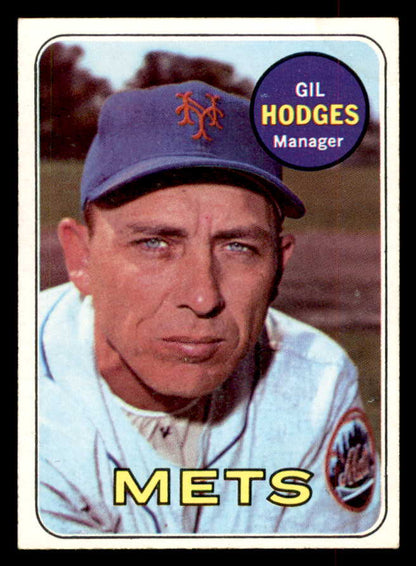 1969 Topps Baseball #564 Gil Hodges Mets NR-MT 552808