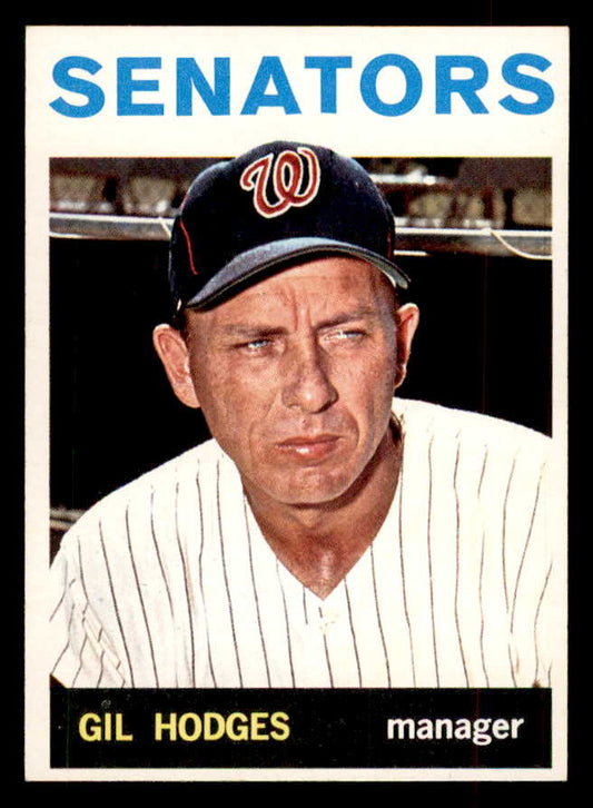 1964 Topps Baseball #547 Gil Hodges Senators EX-MT/NR-MT 552811