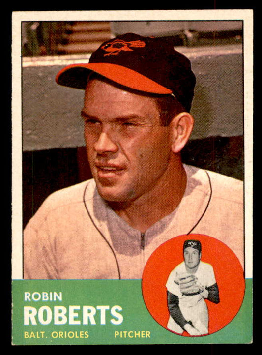 1963 Topps Baseball #125 Robin Roberts Orioles EX-MT 552824