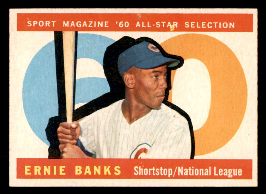 1960 Topps Baseball #560 Ernie Banks A.S. Cubs NR-MT 552828
