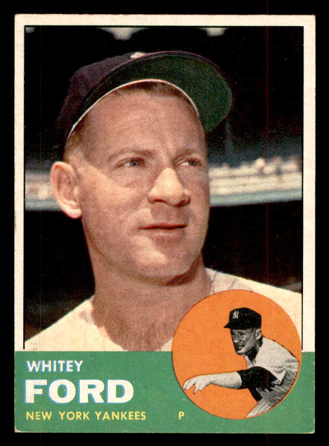 1963 Topps Baseball #446 Whitey Ford Yankees EX-MT 552833