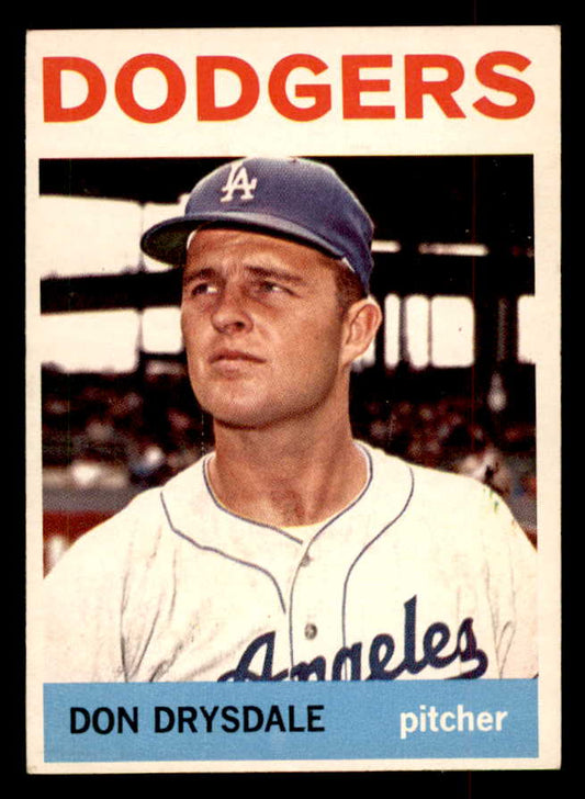 1964 Topps Baseball #120 Don Drysdale Dodgers EX-MT 552841
