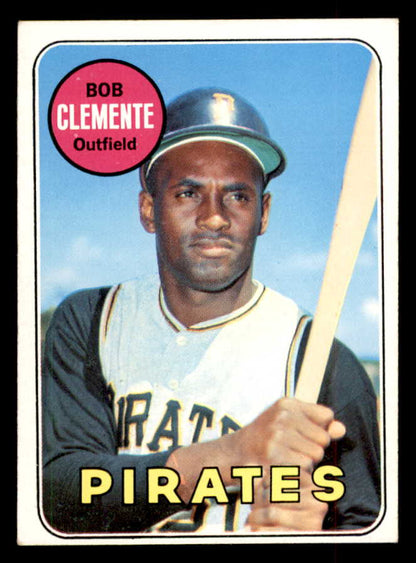 1969 Topps Baseball #050 Roberto Clemente Pirates EX-MT 552845