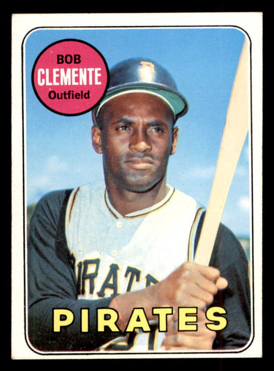 1969 Topps Baseball #050 Roberto Clemente Pirates EX-MT 552845