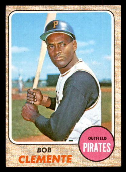 1968 Topps Baseball #150 Roberto Clemente Pirates NR-MT 552847
