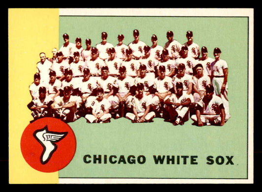 1963 Topps Baseball #288 Chicago White Sox Team EX-MT 552856