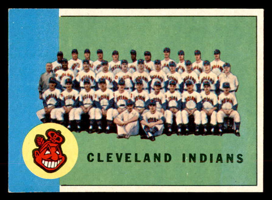 1963 Topps Baseball #451 Cleveland Indians Team EX-MT 552857
