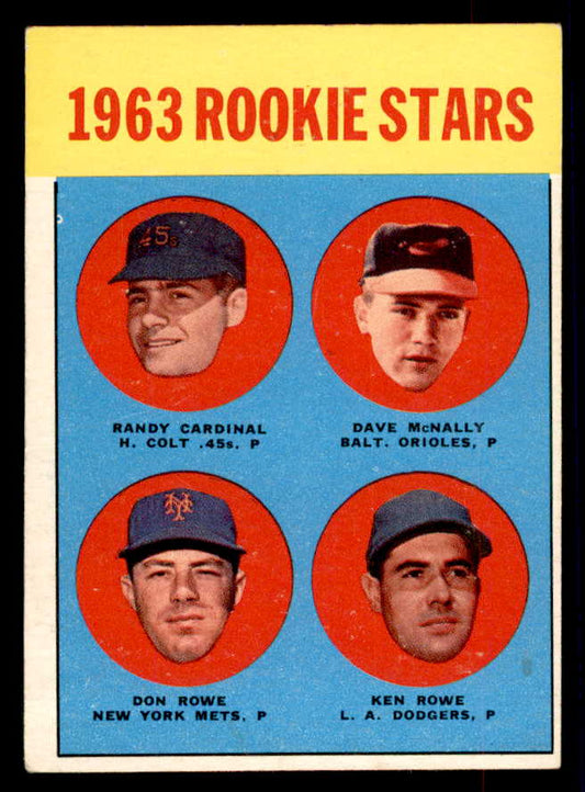 1963 Topps Baseball #562 Dave McNally Orioles EX-MT 552890