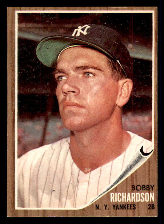 1962 Topps Baseball #065 Bobby Richardson Yankees EX-MT 552898