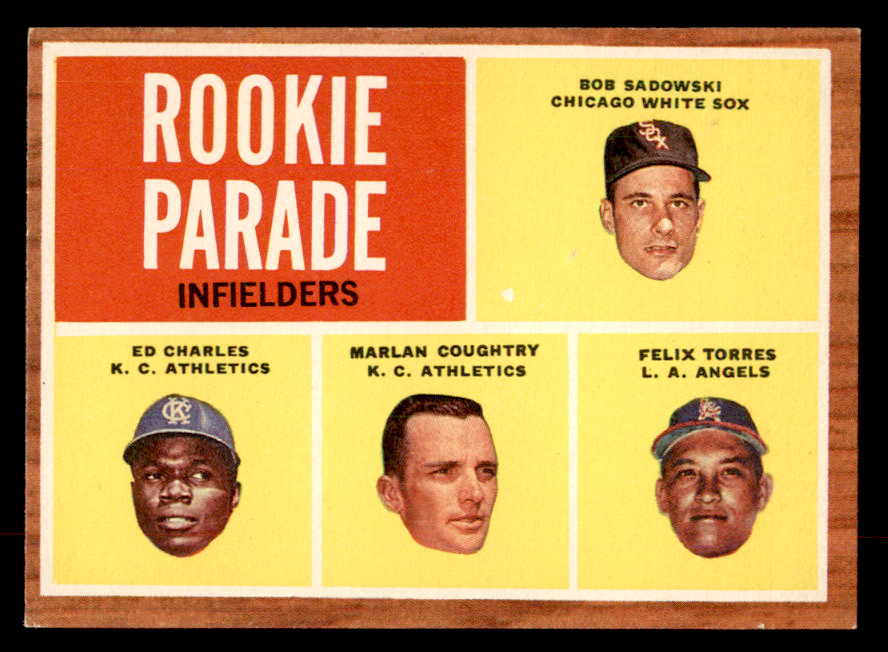 1962 Topps Baseball #595 Ed Charles A's EX-MT 552902