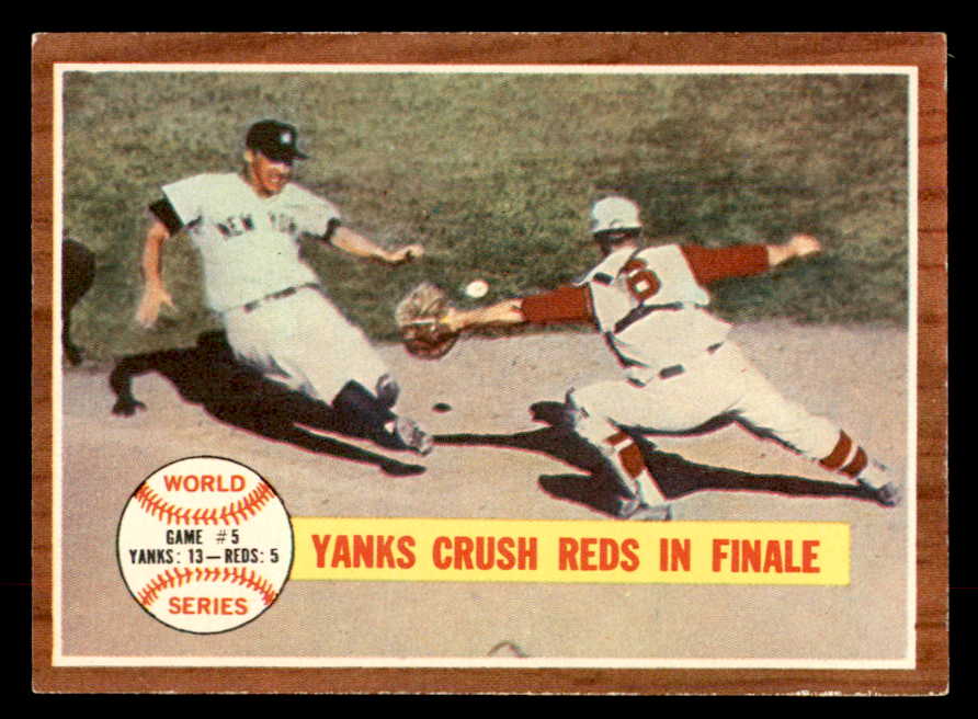 1962 Topps Baseball #236 World Series Game 5 Blanchard EX-MT 552912