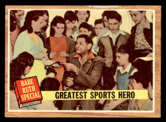 1962 Topps Baseball #143 Babe Ruth Yankees EX-MT 552920
