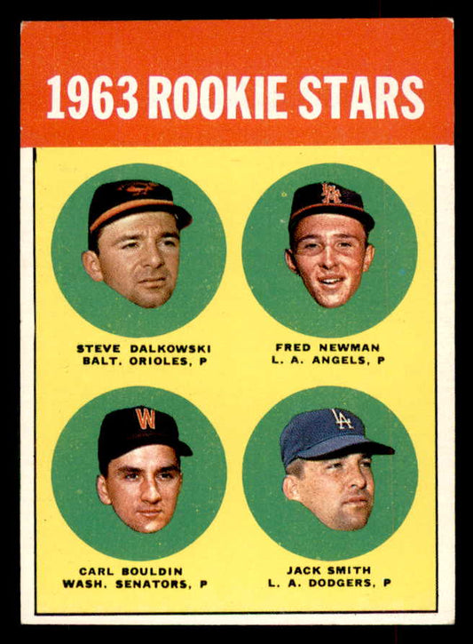 1963 Topps Baseball #496 Steve Dalkowski Orioles EX-MT 552924