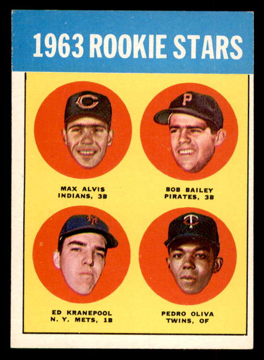1963 Topps Baseball #228 Tony Oliva Twins EX-MT 552935