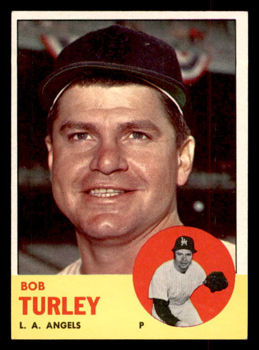 1963 Topps Baseball #322 Bob Turley Angels EX-MT 552942