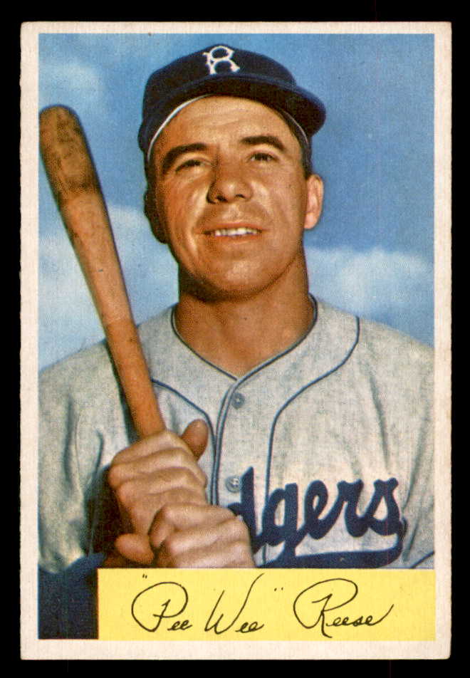 1954 Bowman Baseball #058 Pee Wee Reese Dodgers EX-MT 552970