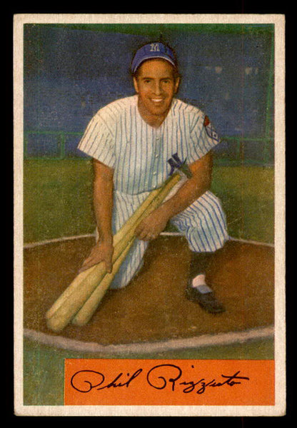 1954 Bowman Baseball #001 Phil Rizzuto Yankees EX 552971